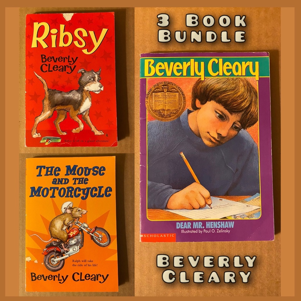 (3) Beverly Cleary Paperback Books